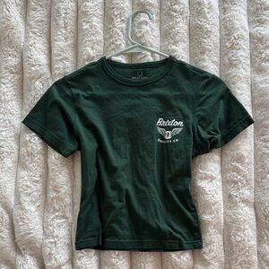 Brixton Kids Dark Green Short Sleeve Tee